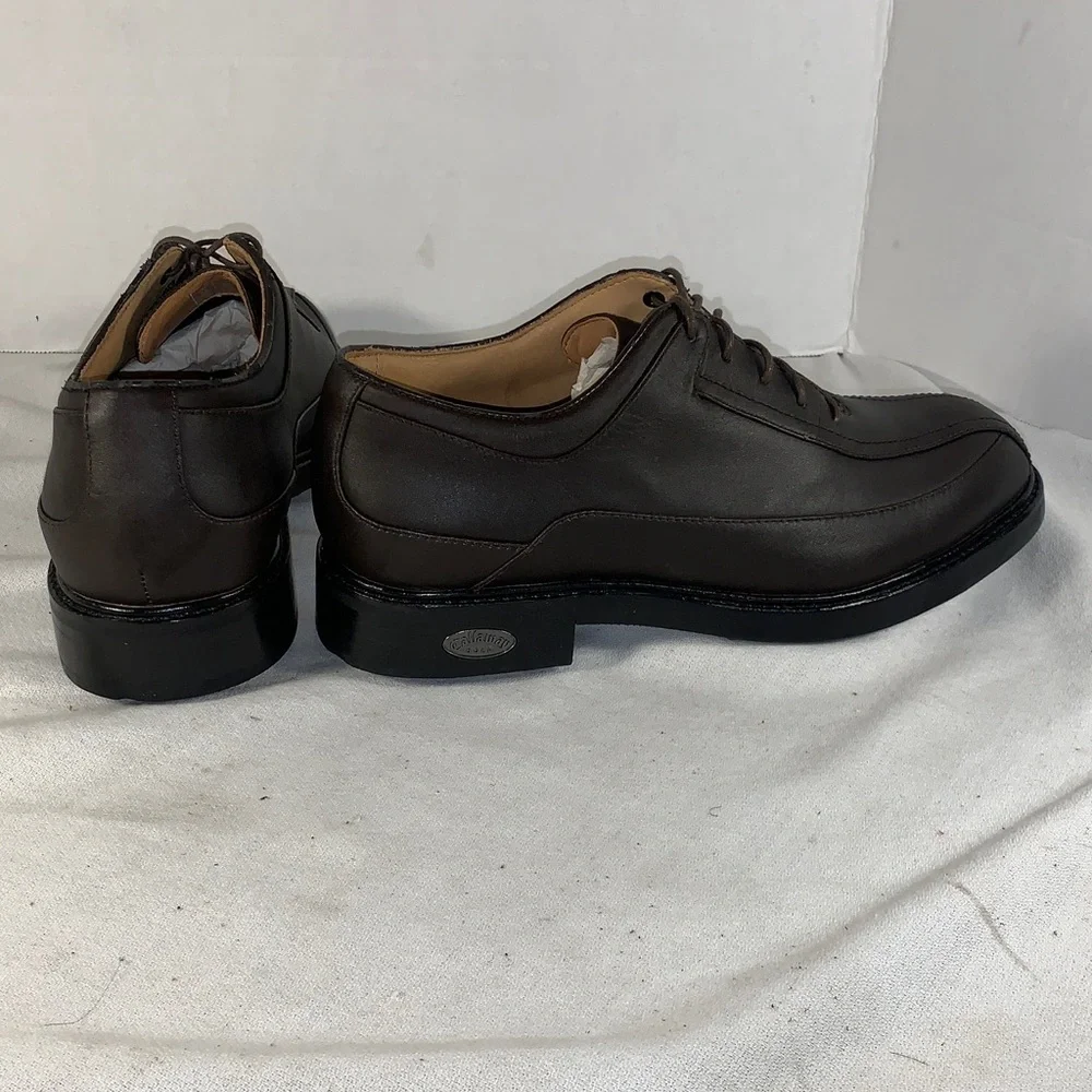 Callaway Men's Dark Brown Leather Lace-Up Oxfords